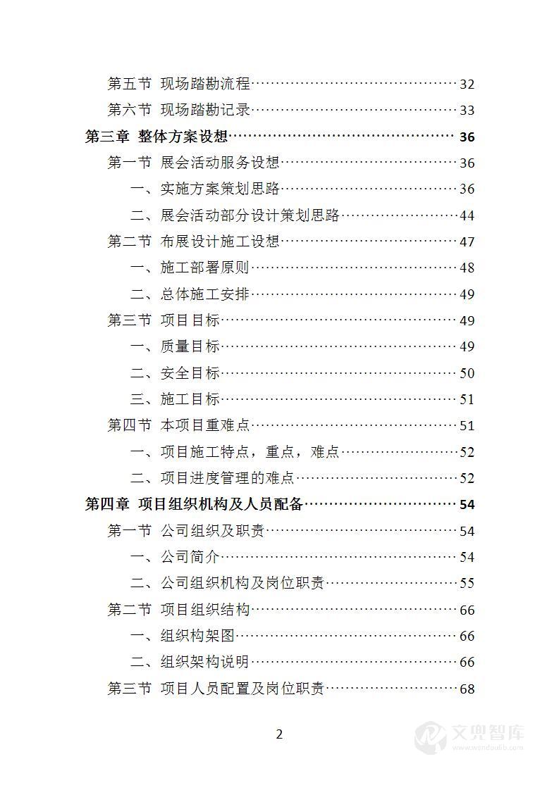 农产品展会投标方案