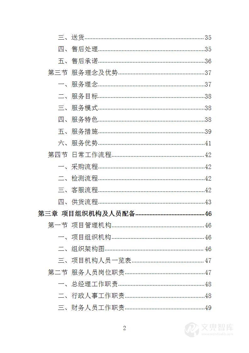 生鲜超市供货投标方案