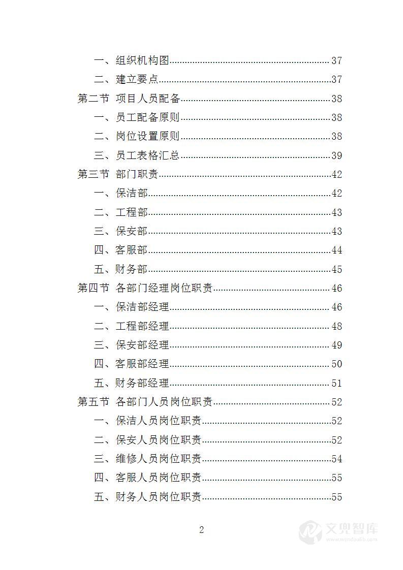 工人文化宫物业投标方案